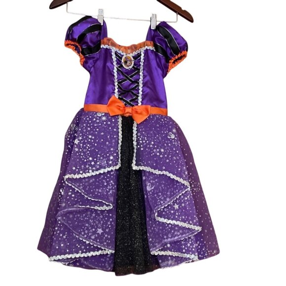 Disney Minnie Mouse Magical Witch Halloween Costume Girls 5/6 Parks Dress Up - Picture 1 of 9